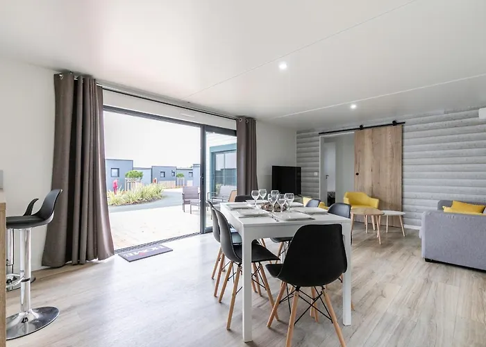 Climatisé Pour 6- Piscine Commune Chauffée Chalet Brétignolles-sur-Mer