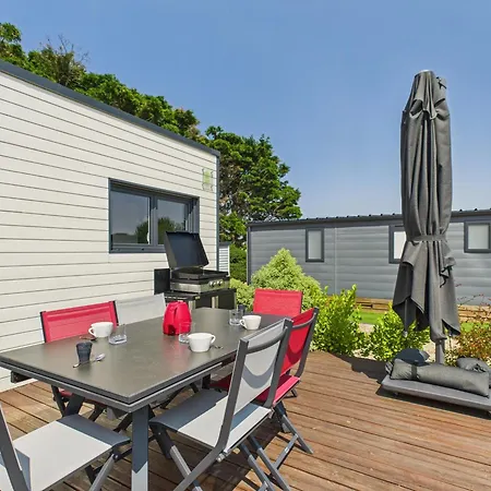 Climatise Pour 6- Piscine Commune Chauffee 布雷蒂诺斯梅尔